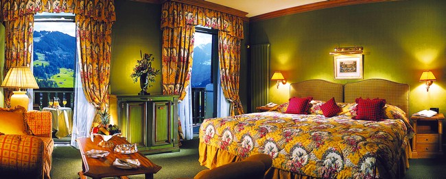 holiday in Gstaad Palace