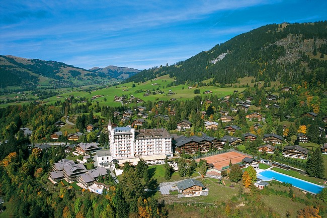 holiday in Gstaad Palace