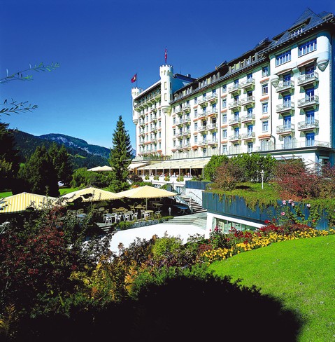 holiday in Gstaad Palace