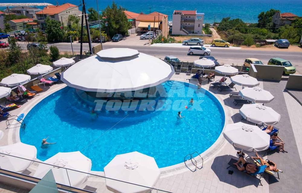 holiday in The Dome Luxury Hotel Thassos