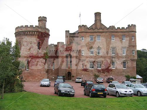 holiday in Dalhousie Castle