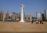 Xinhai square, Dalian, China, Xinhai square, Dalian